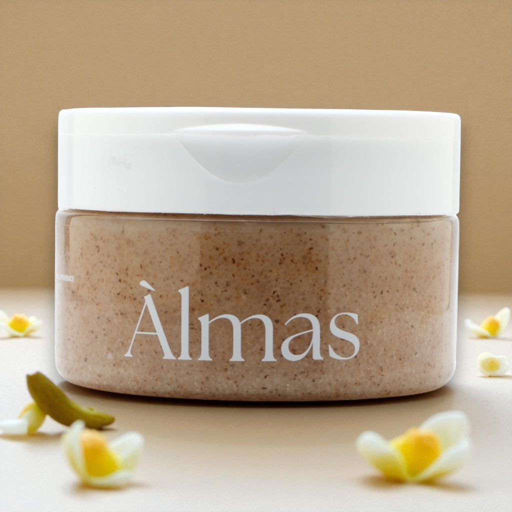 Gommage corps Almas - exfoliant naturel inspiré du hammam marocain