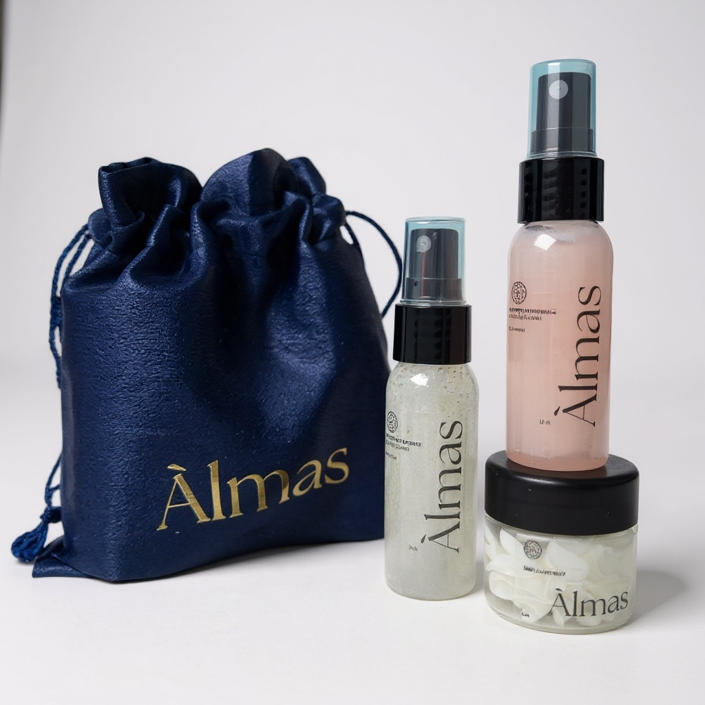 La Mini Pochette Escapade – Trio Rituel de Soin & Parfum