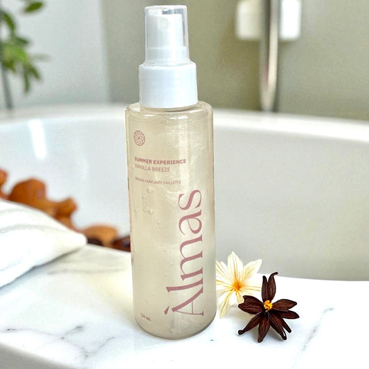 Brume hydratante corps et cheveux – Vanilla Breeze (120ml)