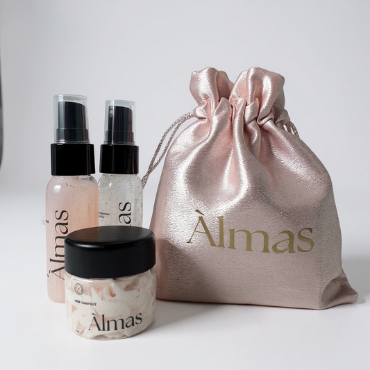 La Mini Pochette Escapade – Trio Rituel de Soin & Parfum