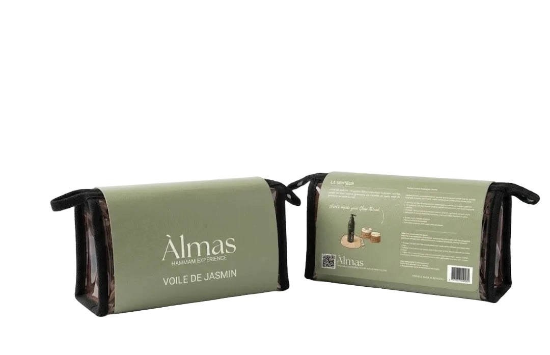 Trousse hammam experience voile de jasmin almas