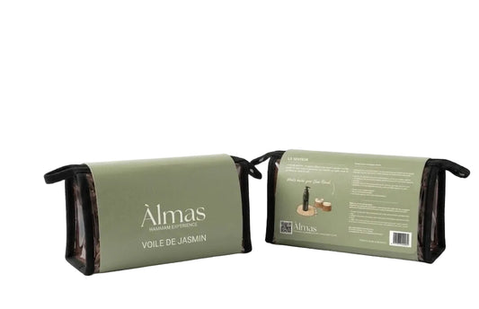 Trousse hammam experience voile de jasmin almas
