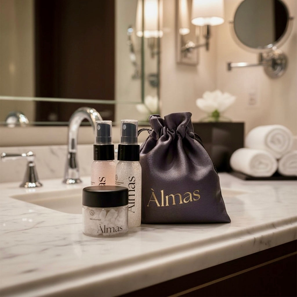 La Mini Pochette Escapade – Trio Rituel de Soin & Parfum